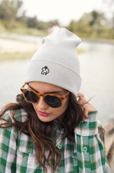 Minimal Astronaut Patch Beanie JigsawHoodie® Corner Shop Collection