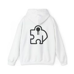 Essentials Hoodie  Back Puzzle Logo