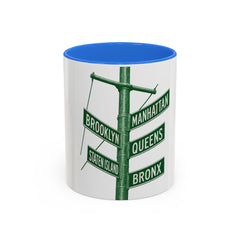 NYC Coffee Cup, All Boroughs Design