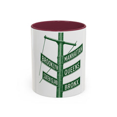 NYC Coffee Cup, All Boroughs Design