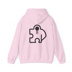 Essentials Hoodie  Back Puzzle Logo