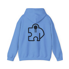 Essentials Hoodie  Back Puzzle Logo