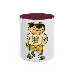 Coquí Puerto Rico Streetwear Mug Tropical Frog Design with Island Vibes