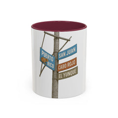 Puerto Rico San Juan, El Yunque and Cabo Rojo coffee mug