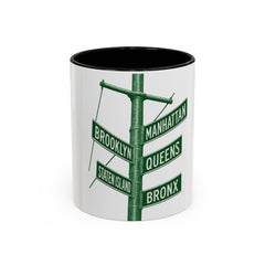 NYC Coffee Cup, All Boroughs Design