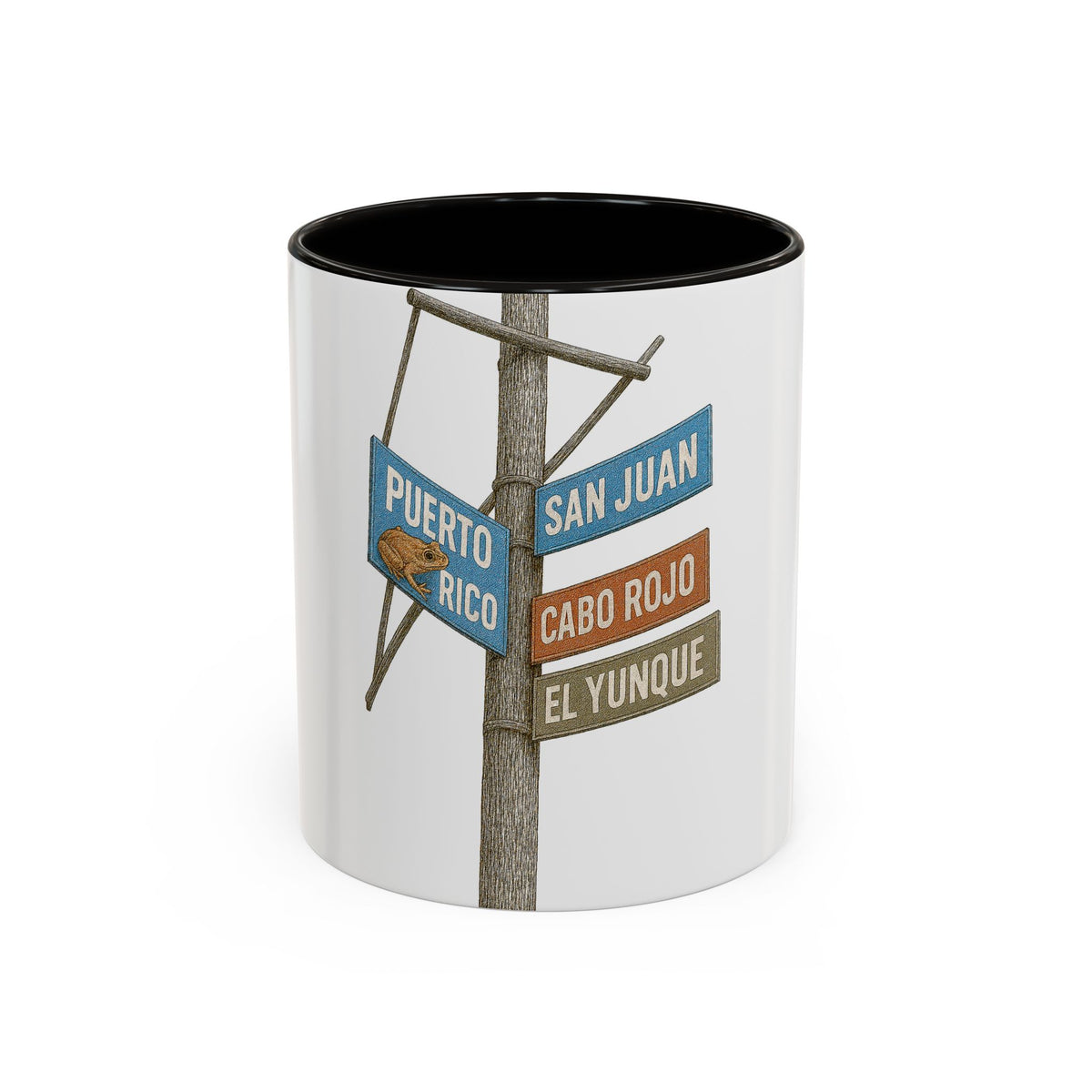 Puerto Rico San Juan, El Yunque and Cabo Rojo coffee mug