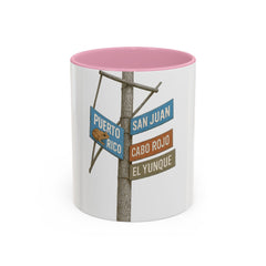 Puerto Rico San Juan, El Yunque and Cabo Rojo coffee mug