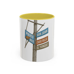 Puerto Rico San Juan, El Yunque and Cabo Rojo coffee mug