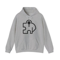 Essential Hoodie 2 Front Puzzle Logo