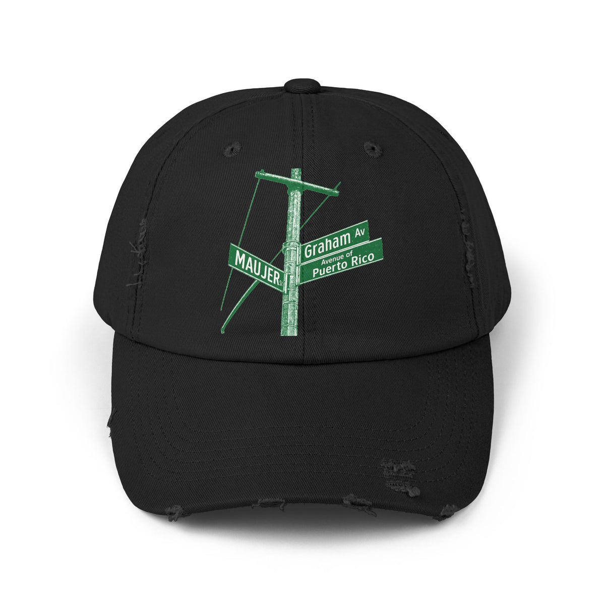 Distressed Unisex Cap - Graham Avenue Edition