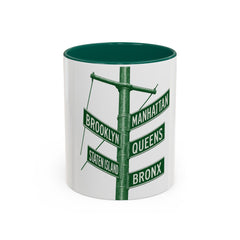 NYC Coffee Cup, All Boroughs Design