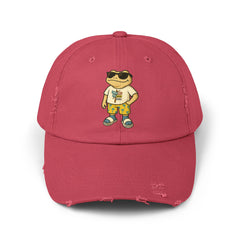 Coqui (Sancho) Island Vibes Distressed Hat Puerto Rico Streetwear Vega Baja Sneaker Inspired Cap