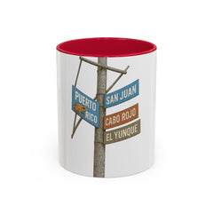 Puerto Rico San Juan, El Yunque and Cabo Rojo coffee mug