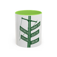 NYC Coffee Cup, All Boroughs Design
