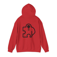 Essentials Hoodie  Back Puzzle Logo