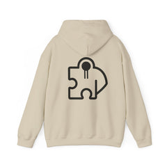 Essentials Hoodie  Back Puzzle Logo