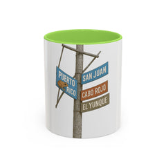 Puerto Rico San Juan, El Yunque and Cabo Rojo coffee mug