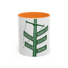 NYC Coffee Cup, All Boroughs Design
