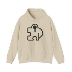 Essential Hoodie 2 Front Puzzle Logo
