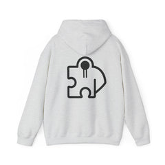 Essentials Hoodie  Back Puzzle Logo
