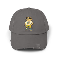 Coqui (Sancho) Island Vibes Distressed Hat Puerto Rico Streetwear Vega Baja Sneaker Inspired Cap