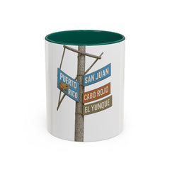 Puerto Rico San Juan, El Yunque and Cabo Rojo coffee mug
