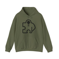 Essential Hoodie 2 Front Puzzle Logo