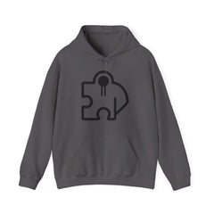 Essential Hoodie 2 Front Puzzle Logo