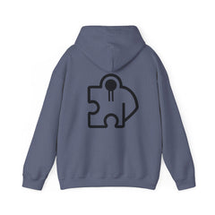 Essentials Hoodie  Back Puzzle Logo
