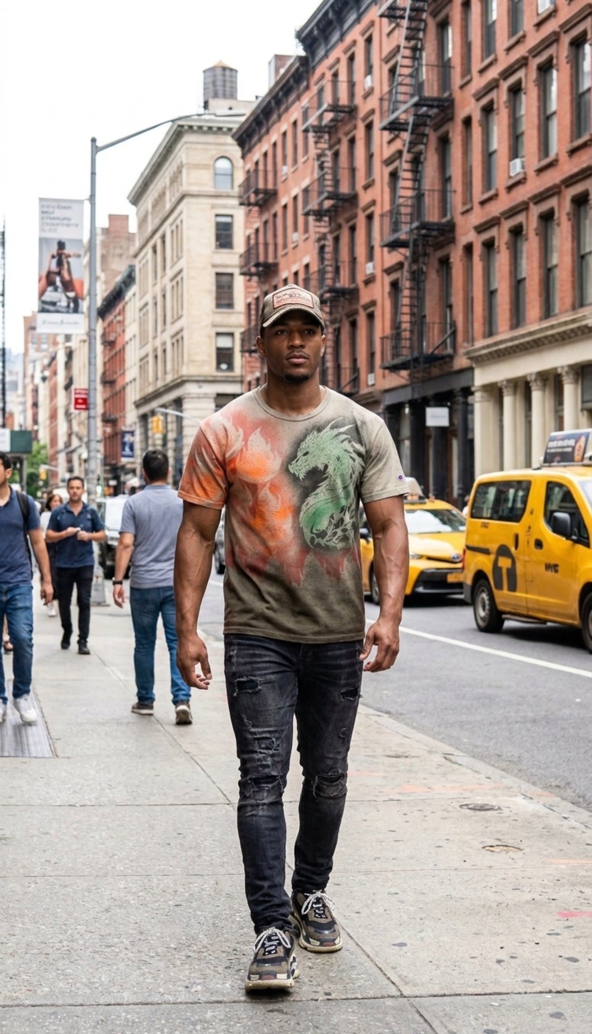🔥 Champion One-of-One Dragon Tee — $45 (Free U.S. Shipping)